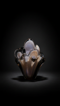 Objet d’art en verre soufflé main